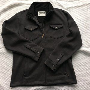 Mountain Khakis Gray Zip Up Jacket Size Large